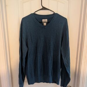 St. John's Bay Deep Blue V-Neck Sweater for Men